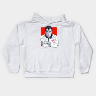 Richard Burton - An illustration by Paul Cemmick Kids Hoodie